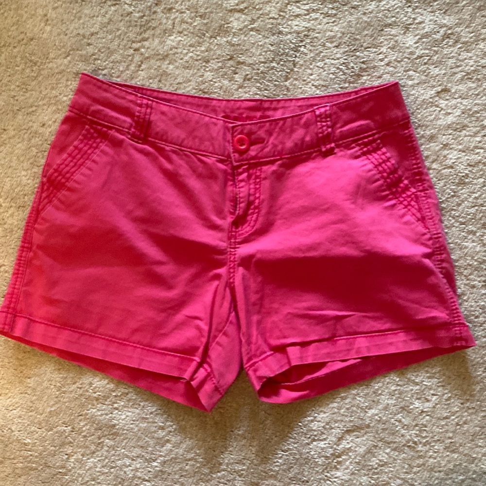 Pink Maurice’s shorts